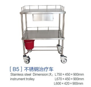 福建[b5]不銹鋼治療車