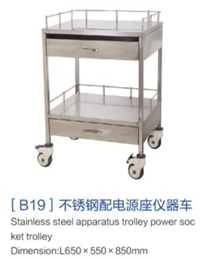 福建[b19]不銹鋼電源座儀器車